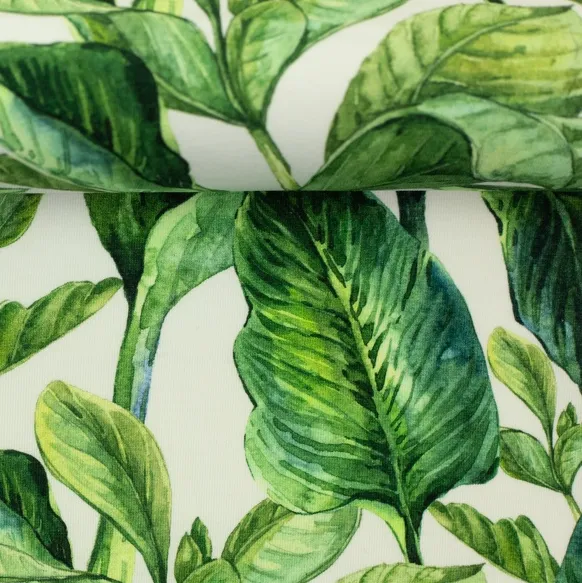 Tricot groene bladeren